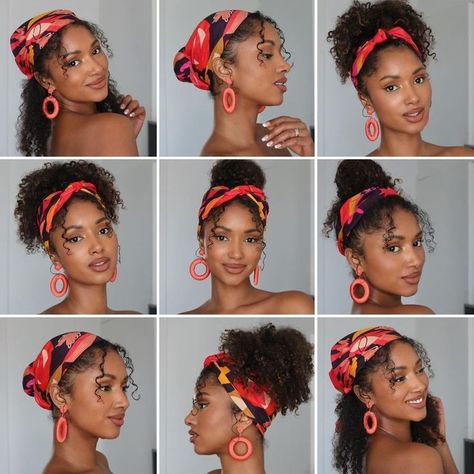 Cabello Afro Natural, Makeup Tip, Beautiful Black Hair, Quick Natural Hair Styles, Hair Scarf Styles, Pelo Afro, Curly Hair Styles Easy, Natural Curls Hairstyles, Hairdos For Curly Hair