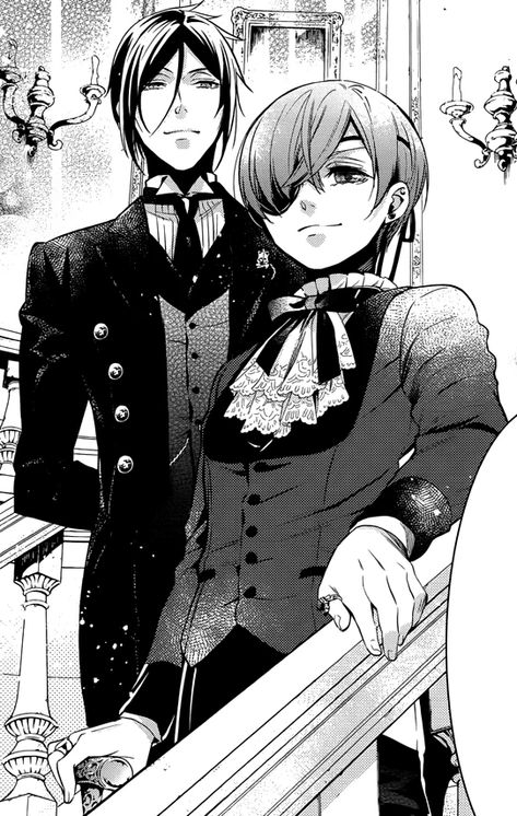 ciel and sebastian Ciel And Sebastian, Black Butler Wallpaper, Sebastian Ciel, Black Butler Cosplay, Black Butler Sebastian, Black Butler Manga, Black Butler 3, Sebastian Michaelis, Black Butler Anime