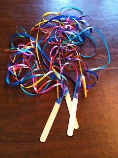 Dancing Crafts, Dance Camp Ideas, Aids Ribbon, Ribbon Sticks, Ribbon Dance, Paddle Pop, Dance Crafts, Ribbon Wands, Preschool Music