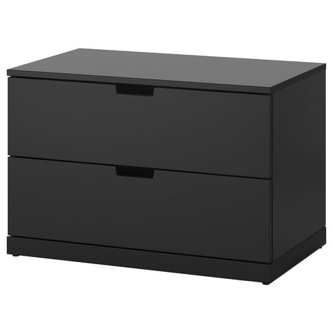 IKEA - NORDLI, 2-drawer chest, anthracite, You can use one modular chest of drawers or combine several to get a storage solution that perfectly suits your space. You can easily create your own personal design by mixing chests of different colors. Ravenclaw Bedroom Aesthetic, Apartment Bedroom Furniture, Nordli Ikea, Ravenclaw Bedroom, Vermont Ski House, Ikea Chest Of Drawers, Ikea Nordli, 2 Drawer Dresser, Artistic Interior