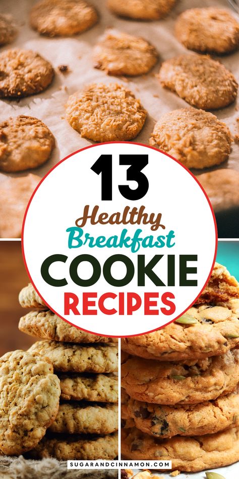 Say goodbye to boring breakfasts with these 13 healthy breakfast cookie recipes! 🌟🍪 Packed with nutrients and flavor, these cookies are perfect for busy mornings. Explore these tasty and wholesome options today. Make sure to save this pin for a quick breakfast idea later! Clean Eating Breakfast Cookies, Healthy No Bake Breakfast Cookies, Gluten Free Breakfast Cookies, Breakfast Cookies For Kids, Heart Healthy Cookies, Healthy Breakfast Cookies Protein, Heart Healthy Breakfast Recipes, Breakfast Cookie, Breakfast Cookies Healthy Protein