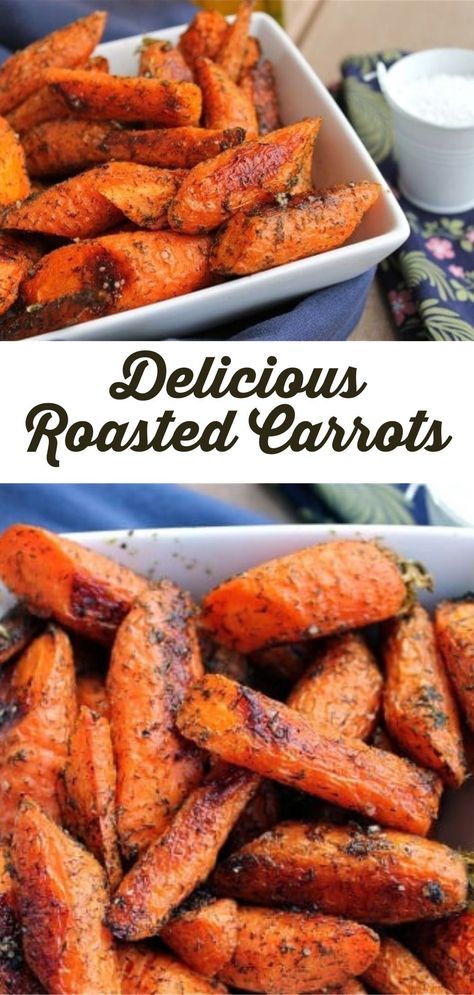 Make these delicious Roasted Carrots with Fresh Dill, the perfect side dish for any meal. The sweet roasted carrots are enhanced by a sprinkle of fresh dill, creating a flavorful and healthy dish that's easy to prepare. Ideal for holiday dinners or weeknight meals, this simple recipe brings out the natural flavors of the carrots with a fresh herb finish. Roasted Dill Carrots, How To Cook Carrots In The Oven, Roasted Carrotts, Roasted Carrots With Dill, Carrots With Dill, Sweet Roasted Carrots, Carrot Recipes Side Dishes, Roast Carrots, Easy Dinner Desserts