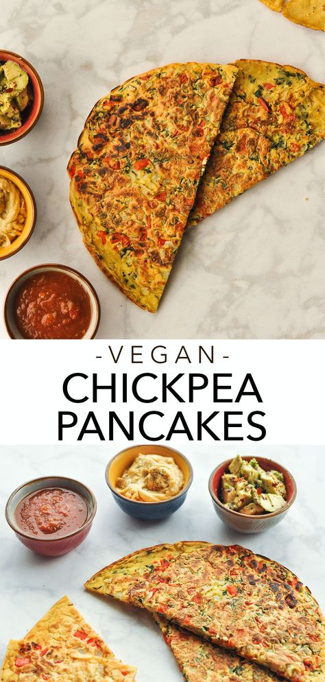 Vegan Breakfast Recipes Healthy, Raw Vegan Breakfast, Quick Vegan Breakfast, Vegan Breakfast Recipes Easy, Chickpea Pancakes, Avocado Recipes Breakfast, Oreo Desserts, Gold Food, Menu Sarapan Sehat