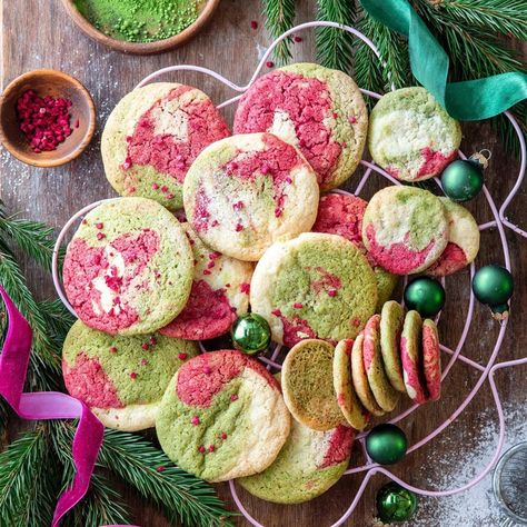 Matcha Raspberry, Raspberry Matcha, Raspberry Powder, Matcha Cookies, Raspberry Cookies, Raspberry Tea, Strawberry Powder, Dried Raspberries, Food Dye