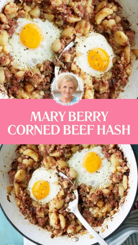 Mary Berry Corned Beef Hash Corn Beef Hash Breakfast, Cornbeef Cabbage And Potatoes, Cornbeef Hash, Canned Corned Beef Recipe, Corn Beef Hash, Bully Beef, Beef Hash Recipe, Corned Beef Hash Recipe, Canned Corned Beef