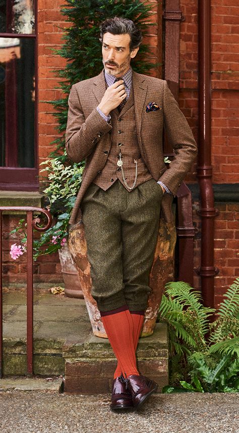 Dandy Fashion Man, Historic Mens Fashion, 1800s Men’s Fashion, British Suits Men Vintage, Mens English Country Fashion, Edwardian Menswear, Gentleman Style Vintage, Edwardian Men’s Fashion, Dandy Look