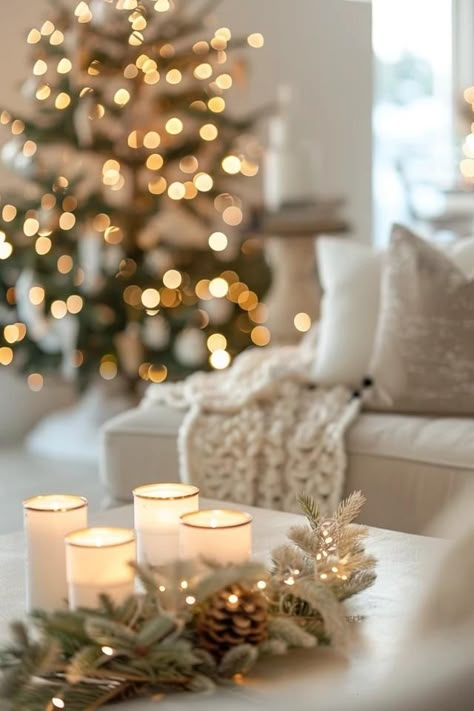 Neutral Christmas Decor - Embracing Serenity