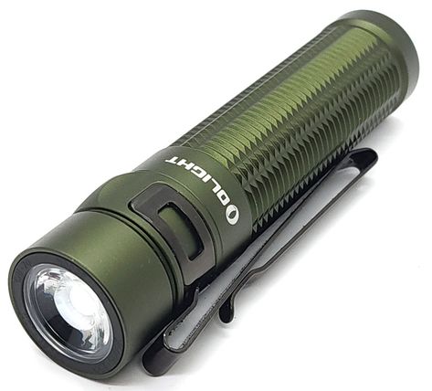 Olight Flashlights, Flashlight In The Woods, Station 11, Futuristic Flashlight, Led Flashlight Gloves, Big Flashlight, Everyday Carry Edc, Big Light, Bright Led Flashlight