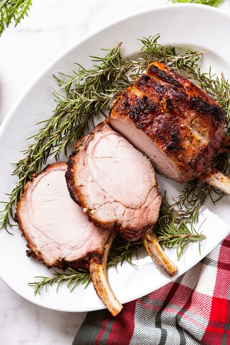 Pork Rib Roast, Cranberry Mustard, Wyse Guide, Rosemary Herb, Orange Jam, Special Occasion Food, Roasted Pork, Rib Roast, Pork Recipe