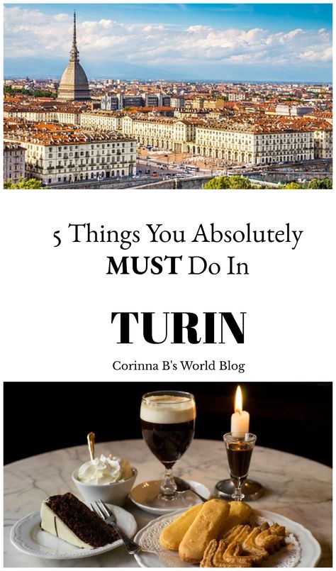 This gorgeous city and former capital of Italy is full of fabulous things to see, do and eat! Find out from a resident of Torino which 5 things need to at the top of your not to be missed list. #Turin #Italy #Torino #ItalyTravelTips #Piedmont #Piemonte Turin Italy Things To Do, Asti Italy, Italy Wardrobe, Italy Torino, Italy Mountains, Italy 2023, Torino Italy, Italy Destinations, European Travel Tips