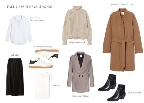 A Fall Capsule Wardrobe by Stephanie Trotta — The Girl Guide Stephanie Trotta, Classic Fall Wardrobe, Men's Capsule Wardrobe, Mom Wardrobe, Girl Guide, Capsule Wardrobe Work, Capsule Wardrobe Essentials, Capsule Wardrobe Outfits, Mens Fashion Blazer