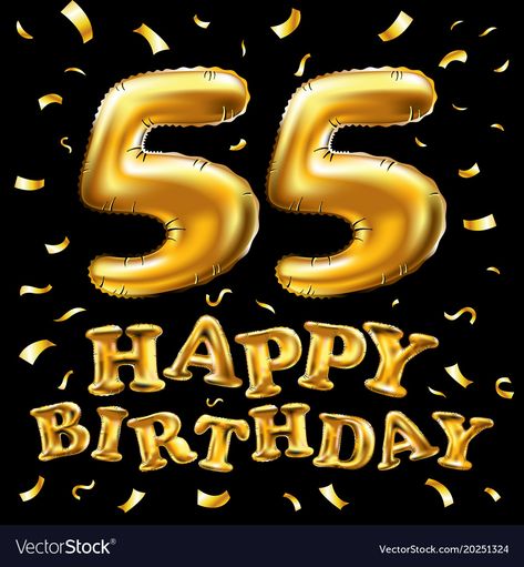 3d Illustration Design, Happy 55th Birthday, Happy Birthday 19, Happy Birthday Wishes Messages, 57th Birthday, 55th Birthday, Birthday Poems, Birthday Wishes Messages, Happy Birthday Wishes Cards