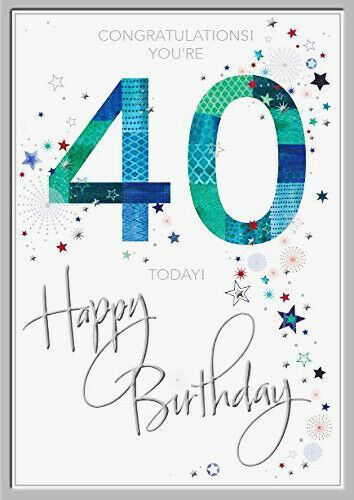 Happy Birthday 40th Men, 40th Birthday Wishes, Birthday Wishes For Men, Birthday Msgs, 40th Birthday Card, Cards For Men, Birthday Wishes For Him, Birthday Card For Him, Happy Birthday Design