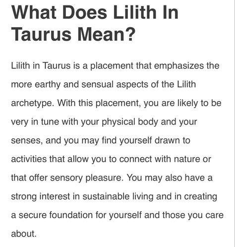 Black Moon Lilith In Taurus, Taurus Lilith, Lilith In Taurus, Sun Aquarius, Virgo Sun, Aquarius Moon, Chart Astrology, Spiritual Journals, Birth Chart Astrology