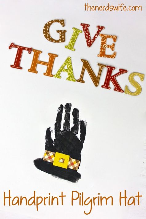 Pilgrim Hat Handprint Art for Thanksgiving Holiday Handprint Art, Activities To Do With Toddlers, Pilgrim Crafts, Thanksgiving Art Projects, Pilgrims And Indians, Thanksgiving Crafts For Toddlers, Thanksgiving Classroom, Thanksgiving Activity, November Crafts