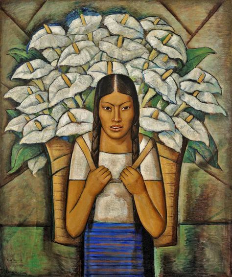 Diego Rivera Frida Kahlo, Famous Artwork, Diego Rivera, Mexican Artists, Whitney Museum, David Hockney, A4 Poster, Jackson Pollock, Mexican Art