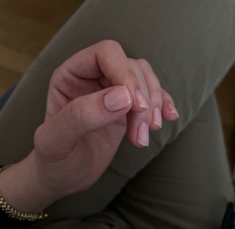 baby pink nails, short square nails, baby blush pink, rosé nails, short nails, clean girl aesthetic Baby Pink Nails Short, Pink Nails Short Square, Rosé Nails, Pink Nails Short, Nails Clean Girl, Nails Clean, Nails Short Square, Baby Pink Nails, Nails Aesthetic