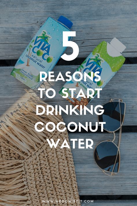 Drinking Coconut Water, Coconut Water Popsicles, Coconut Water Drinks, Drinking Coconut, Coconut Water Recipes, Coconut Water Benefits, Water Benefits, Belly Fat Burner Drink, Fat Burner Drinks