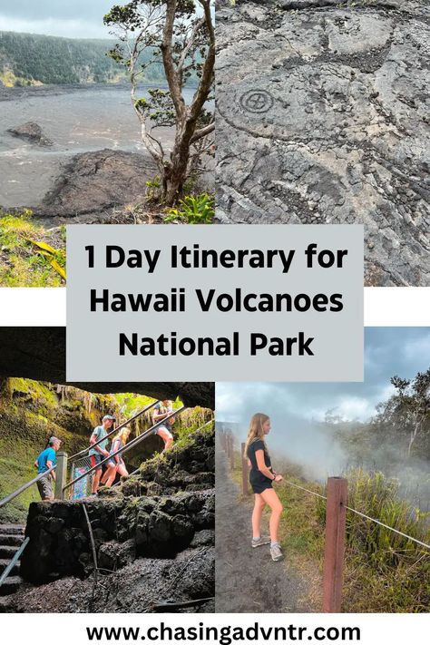 1 Day Ultimate Hawaii Volcano National Park Itinerary - Chasing ADVNTR Volcano National Park Hawaii, Mauna Loa Volcano, Volcanoes National Park Hawaii, Kona Island, Hawaii National Parks, Hawaii 2023, Hawaii Vacation Tips, Big Island Travel, Hawaii Kona