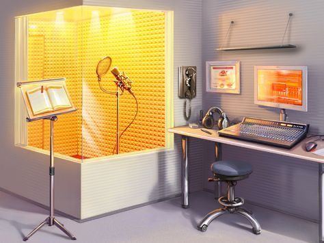 Home Studio Music Ideas, Music Studio Design, Vocal Booth, Ruangan Studio, Music Room Design, Music Recording Studio, Home Music Rooms, Home Studio Ideas, Music Rooms