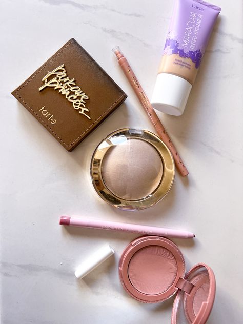 Tarte Makeup Aesthetic, Makeup Aesthetics, Inspirational Board, Tarte Cosmetics, Tarte Makeup, Blush Roses, Tinted Moisturizer, Makeup Essentials, Vision Boards