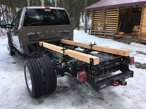 DIY Wood Flat Deck - Truck Camper Magazine Diy Flatbed, Flatbed Camper, Flat Bed Truck, Truck Bed Caps, Diy Truck Bedding, Flat Deck, Bed Cap, Sweat Equity, Aluminum Decking