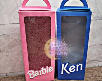 Barbie Ken Party, Barbie Party Decorations, Barbie Theme Party, Barbie Gifts, Barbie Box, Barbie Birthday Party, Barbie Theme, Party Goodies, Christmas Barbie