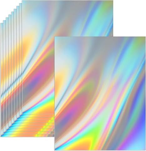 Amazon.com: 200 Sheets Metallic Holographic Card Stock 8.5 x 11 Inches Glitter Mirror Paper Shiny Iridescent Laser Metallic Paper Reflective Sheet for DIY Craft Scrapbook Poster Cardboard Not for Printing : Arts, Crafts & Sewing Scrapbook Poster, Holographic Paper, Glitter Mirror, Mirror Paper, Metallic Paper, 11 Inches, Starry Night, Color Mixing, Card Stock