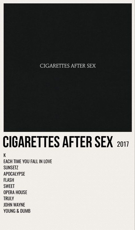 Artist Album Covers Poster, Ciggarates After Album Cover, Cigarettesaftersex Band Polaroid Poster, Ciggerates After S Album Cover, Ciggarates After S Album Cover, Ciggarates After Posters, Ciggaretes After Poster, Music Album Covers Poster, Cigerattes After Poster