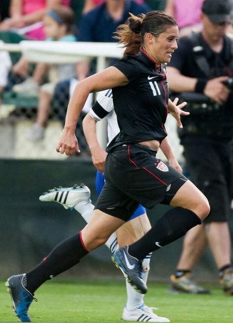 . Ali Krieger, Soccer, Running