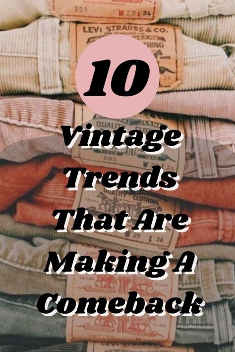 10 Vintage Trends That Are Making A Comeback - Society19 Statement Socks, Viral Makeup, What Is Trending Now, Clothing Displays, Vintage Trends, Thrifted Outfits, Sneakers Looks, Fashion Fail, High Waist Fashion