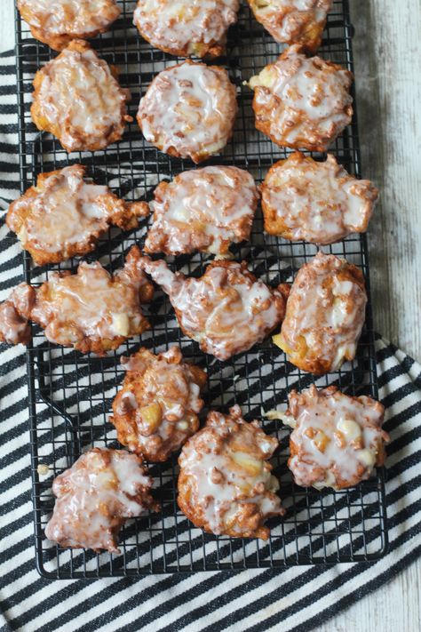 Sourdough Discard Apple Fritters Apple Fritter Sourdough Discard, Baked Sourdough Apple Fritters, Apple Fritter Discard Loaf, Sourdough Discard Apple Fritter Bread, Sourdough Discard Kids Snacks, Sour Dough Recipes Dessert, Sourdough Apple Fritter Bread, Sourdough Discard Doughnut Recipe, Sourdough Discard Apple Fritters