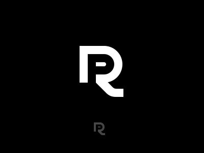 R Monogram Logo Design, Pr Monogram Logo, Rp Logo Design Art, Rp Logo Design, Rp Monogram, Rp Logo, Pr Logo, R Monogram, Minimalist Logo Branding