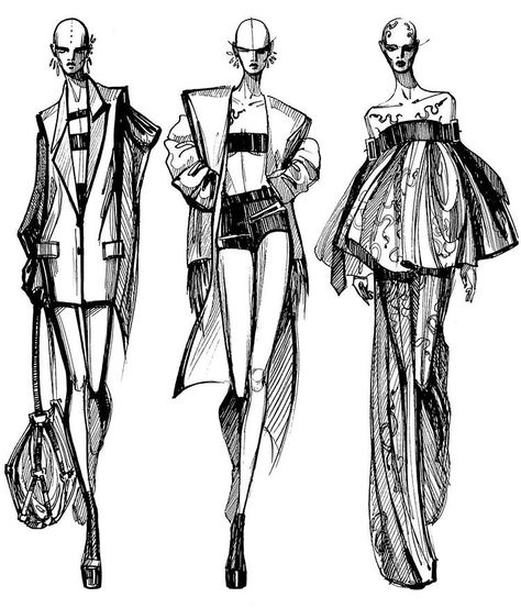 Fashion Sketchbook Inspiration, Croquis Fashion, Fashion Portfolio Layout, Fashion Model Sketch, Fashion Figure Drawing, Fashion Drawing Sketches, Fashion Drawing Tutorial, Fashion Illustration Sketches Dresses, Design Moda