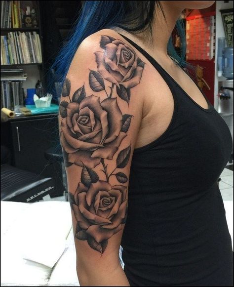 200+ Meaningful Rose Tattoos Designs For Women And Men (2021) Hearts, Thorns, Vines, Names Pop Tattoo, Rose Tattoo Sleeve, Rose Tattoos For Women, Tattoos For Girls, Stylist Tattoos, Rose Tattoo Design, Arm Sleeve Tattoos, Super Soldier, Black Roses