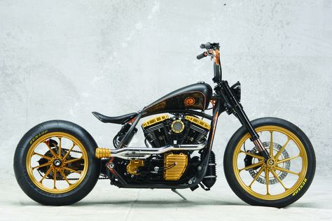 Hd Sportster, Sportster Chopper, Custom Motorcycles Bobber, Custom Built Motorcycles, Roland Sands Design, Roland Sands, Bobber Bikes, Bike Kit, Cafe Racer Build