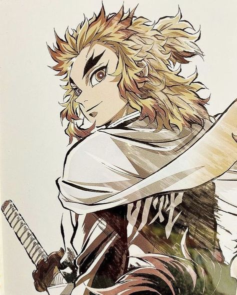 Rengoku Kyoujurou, Anime Character, The Story, Anime, Hair