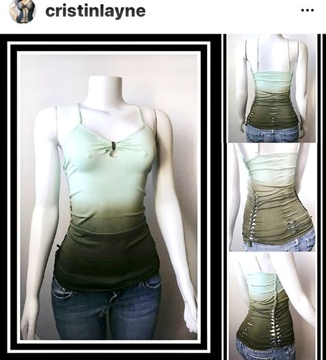 Shirt To Tank Top Diy, Shirt To Tank Top, Tank Top Diy, Clothes Makeover, Diy Tank Top, Tank Tops Diy, Diy Cut Shirts, Clothing Making, Easy Diy Clothes