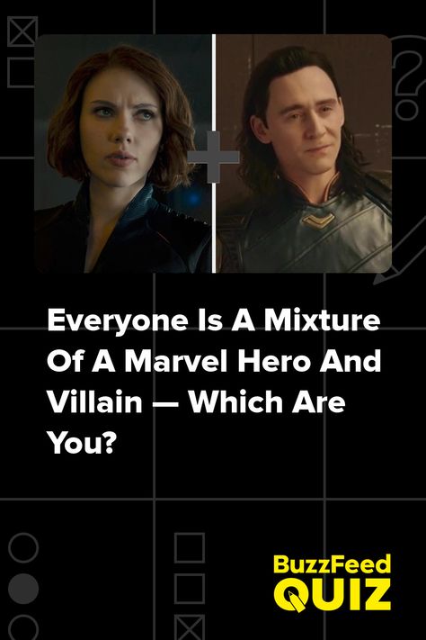 Everyone Is A Mixture Of A Marvel Hero And Villain — Which Are You? Are You A Villain Or A Hero, Which Marvel Character Are You, Zombie Avengers, Villain And Hero, Marvel Trivia, Villain X Hero, Marvel Quizzes, Hot Villains, Hero X Villain