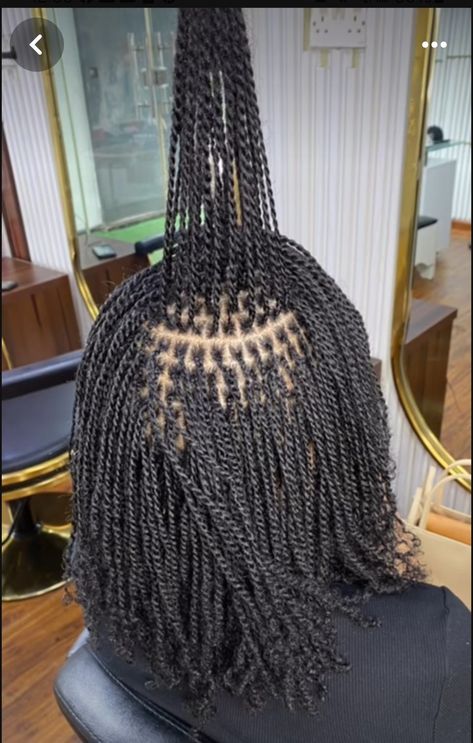 Small Mini Twists Natural Hair, Twist For Natural Hair, Long Twist Hairstyles, Best Braid Styles, Short Hair Twist Styles, Small Twist, Black Hair Updo Hairstyles, Micro Twists, Short Box Braids Hairstyles