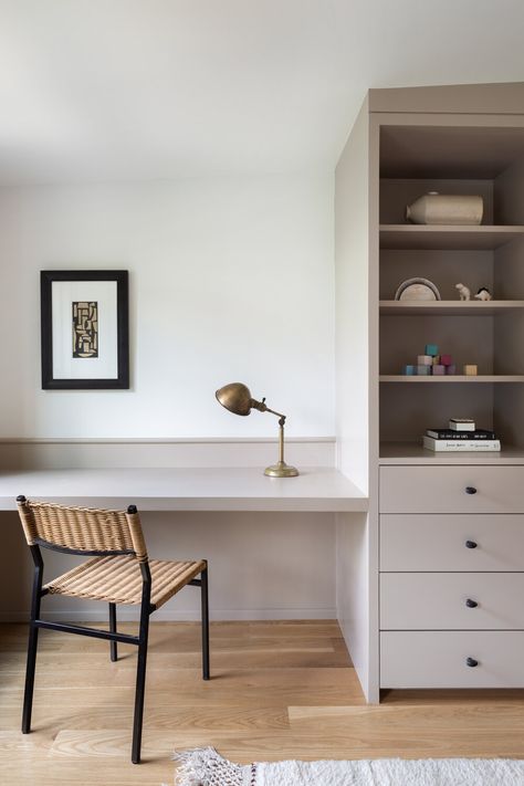 Work — Branca & Co. Study Nook Hallway, Built In Home Office, Built In Office, Historic Townhouse, Spare Bedroom Office, Desk Nook, Office Nook, Study Nook, Herringbone Floor