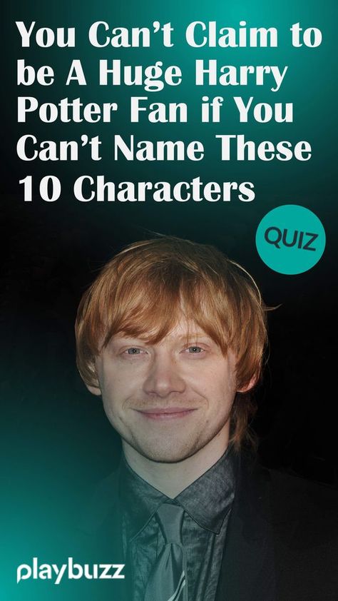 You Can’t Claim to be A Huge Harry Potter Fan if You Can’t Name These 10 Characters #quiz #quizzes #buzzfeed #triviaquestionsandanswers #quizzesbuzzfeed #trivia #quizzesforfun #funquiz #harry #harrypotter #harrypotterhouse Good Names For Book Characters, Vampire Harry Potter Fanart, Fred George And Ginny, Make Your Own Harry Potter Character, Harry Potter House Quiz Buzzfeed, Which Harry Potter Character Are You, What Harry Potter Character Am I, How To Draw Harry Potter, Hogwarts Breakfast