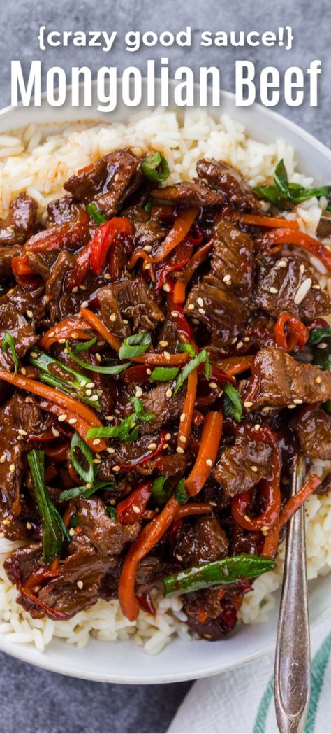 Mongolian Bbq, Mongolian Beef Recipes, Mapo Tofu, Chinese Cooking Recipes, Takeout Food, Mongolian Beef, Easy Asian Recipes, Easy Chinese Recipes, Beef Recipes Easy