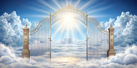 Pearly Gates Of Heaven, Gate Background, Open The Floodgates Of Heaven, Heaven Gates Background, Heavens Gate, Gates Of Heaven, Background Zoom, Heaven's Gate, Free For Commercial Use