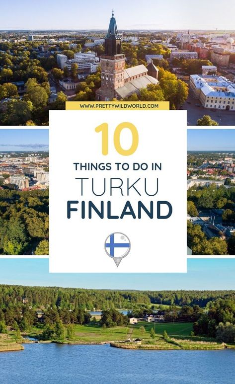 Things to do in Turku, Finland | The old capital of Finland and known for its beautiful medieval castle and cobblestone streets. Read this post to learn more about it! #Turku #Finland #Europe #traveldestinations #traveltips #travelguide #traveltheworld #bucketlisttravel #travelideas #amazingdestinations #travelhacks Turku Finland, Finland Travel, Europe Trip Itinerary, Scandinavia Travel, Cities In Europe, Cobblestone Streets, Visit Europe, European Destinations, Europe Travel Guide