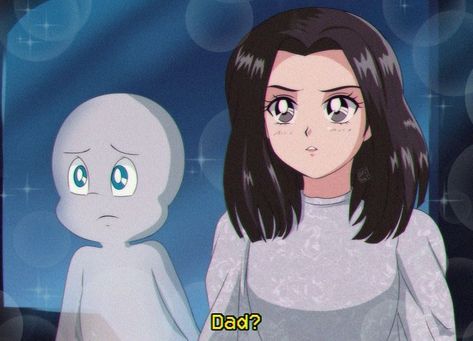 Brenni Murasaki, Casper 1995, Ghost Fanart, Animal Crossing Funny, 90 Anime, Casper The Friendly Ghost, Childhood Movies, Anime Base, Friendly Ghost