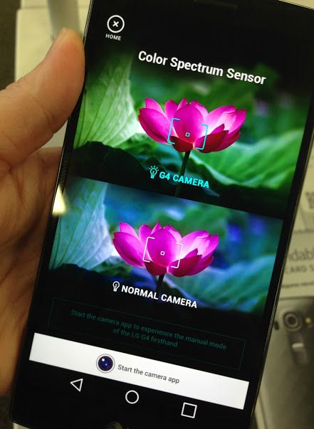 Color spectrum senor on the LG G4 lets you capture more accurate coloring in your photos #LGG4 ad Lg G4, Manual Mode, New Phone, Color Spectrum, New Phones, House Colors, Smartphone, Tablet, Technology