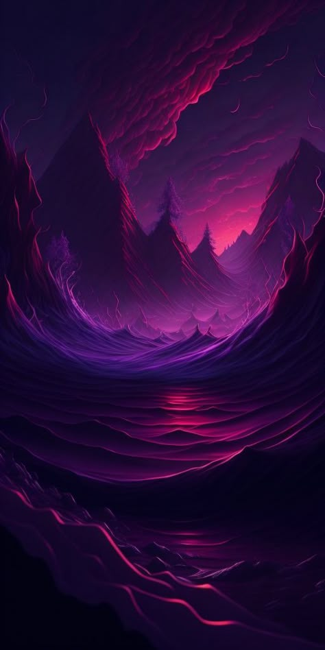 Purple World, Rose Sketch, Dark Purple Wallpaper, Best Nature Wallpapers, Iphone Wallpaper Video, New Retro Wave, Scenery Background, Music Album Covers, Wallpaper Space