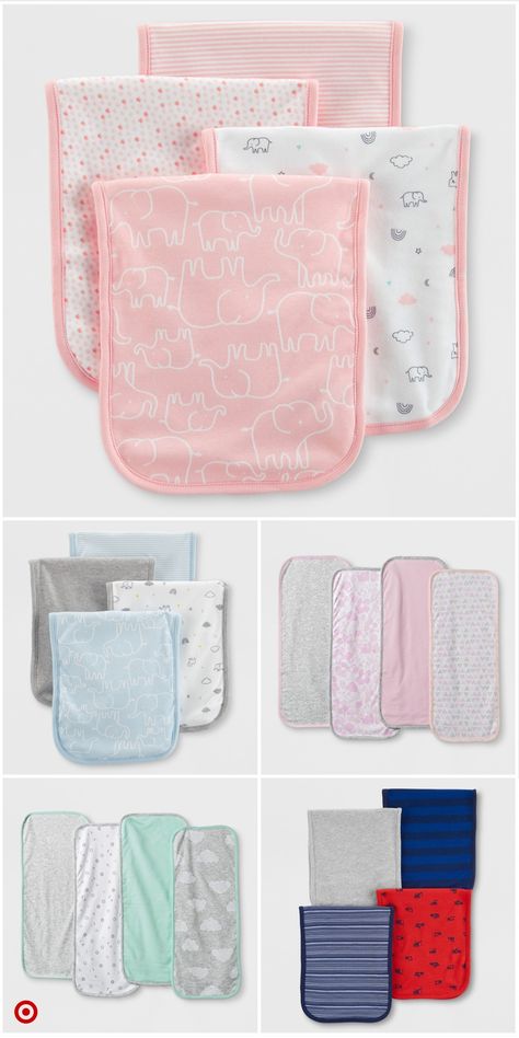 Shop Target for burp cloth set you will love at great low prices. Free shipping on orders of $35+ or free same-day pick-up in store. Dyi Blankets, Nursery List, Luxury Baby Room, Burp Cloths Diy, Fabric Diy Projects, Newborn Products, Burp Clothes, Registry Ideas, Diy Baby Clothes