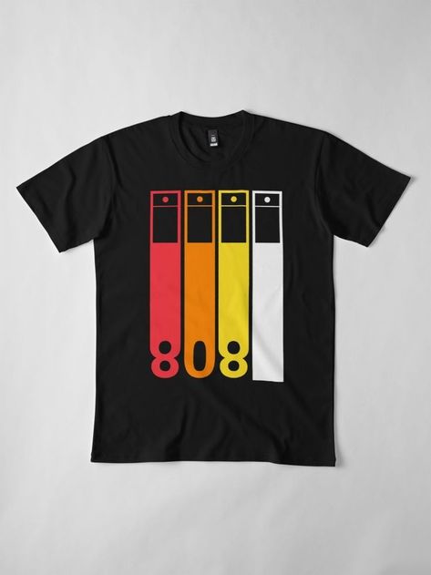 Music Shirt Design, Roland Tr 808, Tshirt Design Inspiration, Shirt Design Inspiration, Shirt Art, Graphic Tshirt Design, Shirt Print Design, Creative Tshirt, Graphic Tee Design